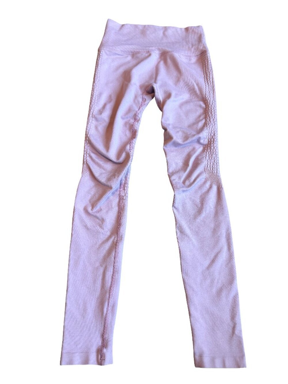 Alphalete Pull-On Leggings Lavender Stretchy Shaping Workout Gym Size Small